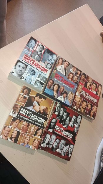 Lot dvd grey’s anatomy
