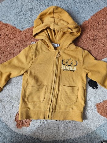 Gilet Le roi lion- 24 mois