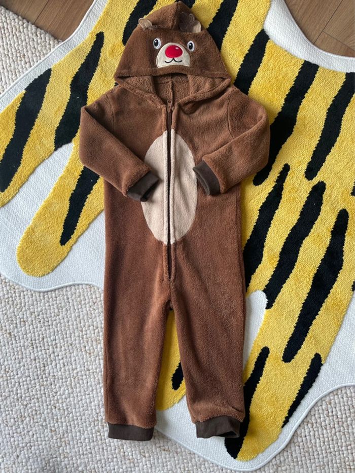 Combinaison pyjama pilote Rennes hiver grenouillère enfants - photo numéro 5