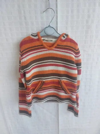 Pull léger à capuche 3 ans