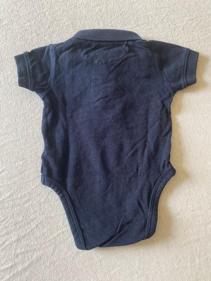 Bodie polo bleu marine taille 3 mois - photo numéro 4