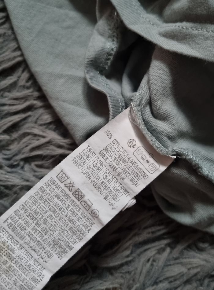 T-shirt manches longues avec écriture 24mois - photo numéro 4