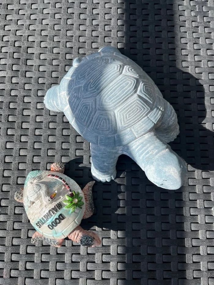 Lot de 2 Tortues décoration Dodo mauritus - photo numéro 5