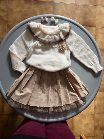 Ensemble élégant hiver  4 pièces fillette 3ans