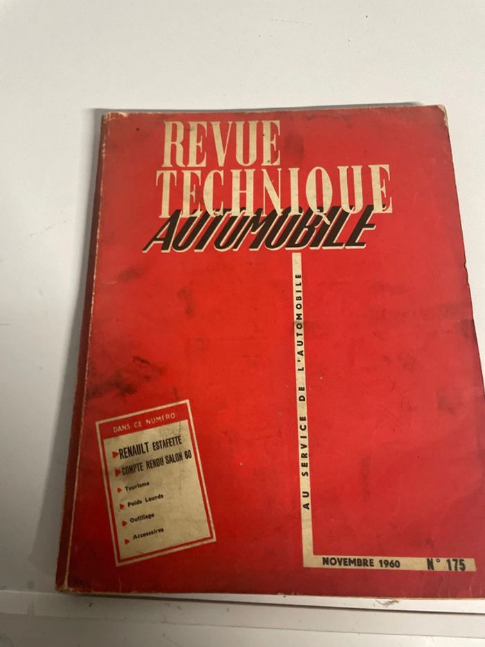 Renault revue technique estafette collection