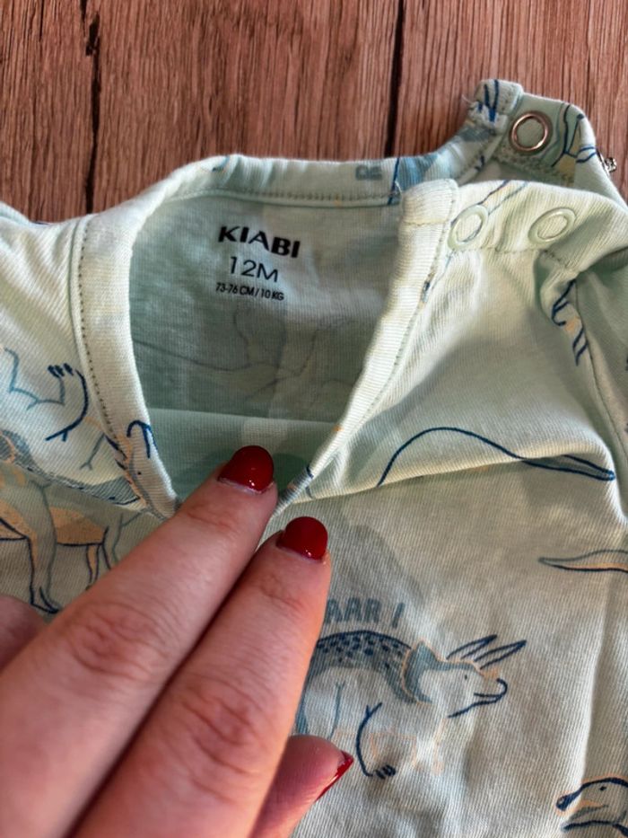 Pyjama été bébé garçon 12mois Kiabi - photo numéro 2