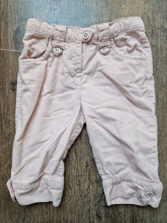 Pantalon rose 12 mois verbaudet