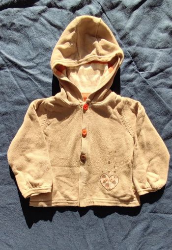 Gilet à capuche réversible Vertbaudet 3 ans