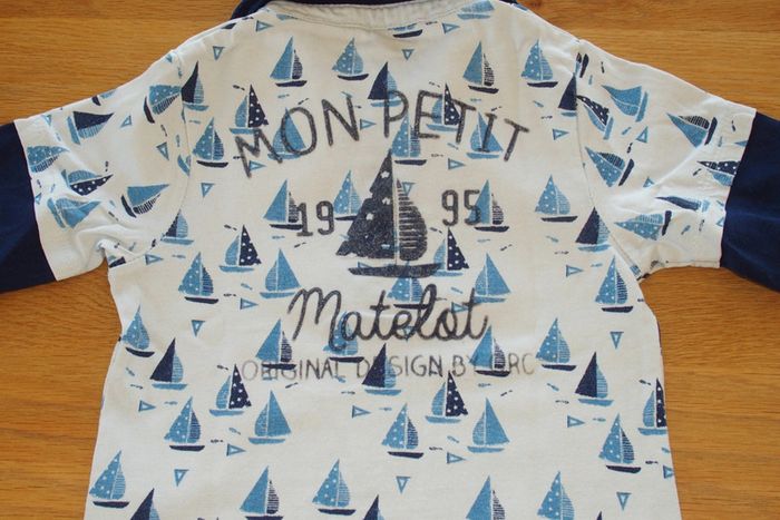 Polo manches longues, 18 mois - photo numéro 4