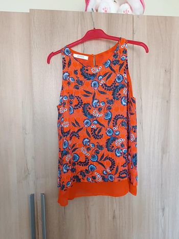 Débardeur Léger fleurie Promod femme taille 38