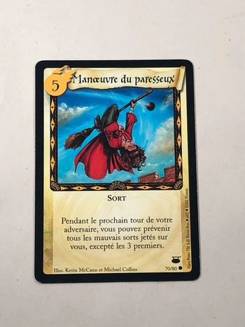 Carte harry potter manœuvre de paresseux