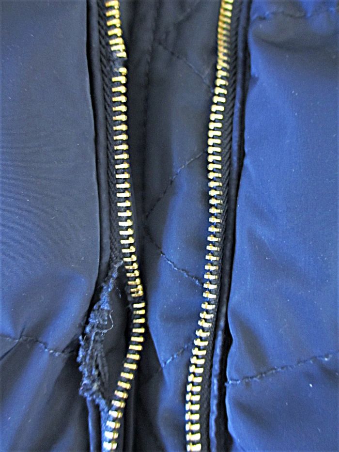 Doudoune bien chaude bleu marine femme TKY – Taille XS - photo numéro 6