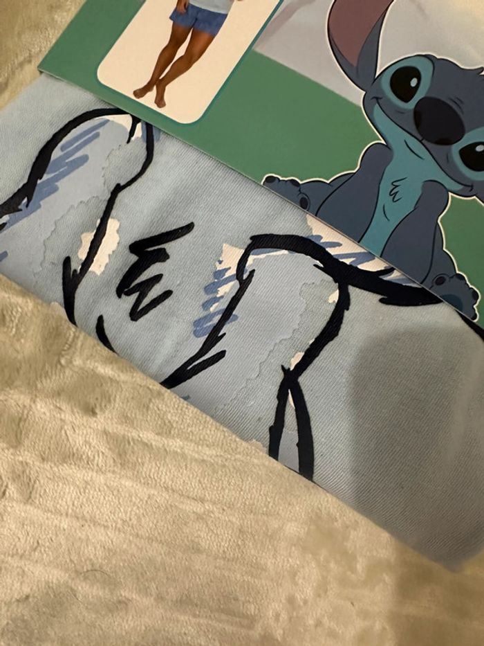 Pyjama short Stitch taille L neuf avec étiquette - photo numéro 5