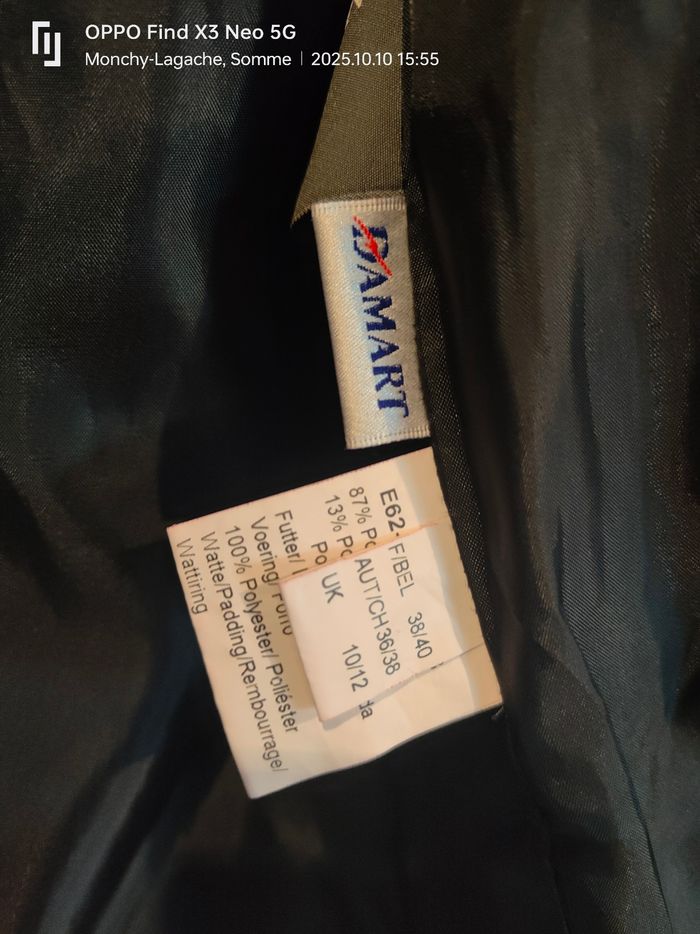Parka Damart 38/40 Réduction jusqu'à -70% - photo numéro 4