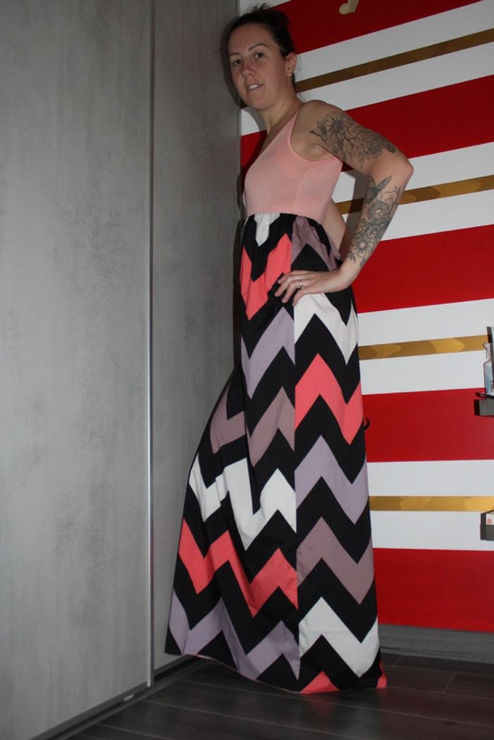 Robe longue pour l'été taille 38/M - photo numéro 2