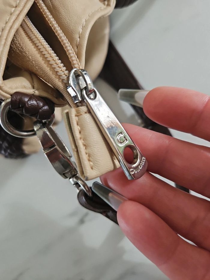 Gallentry petite sac fleurs marron et beige - photo numéro 13