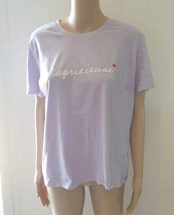 💜 Tee-shirt MC taille 42 XL Kiabi #emyfleury_43femme