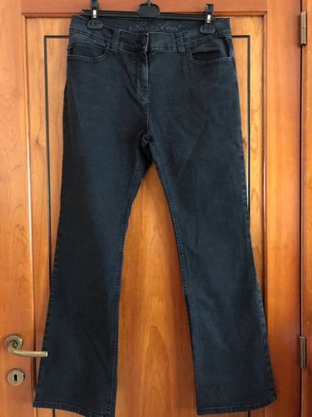 Jean noir slim boot 42