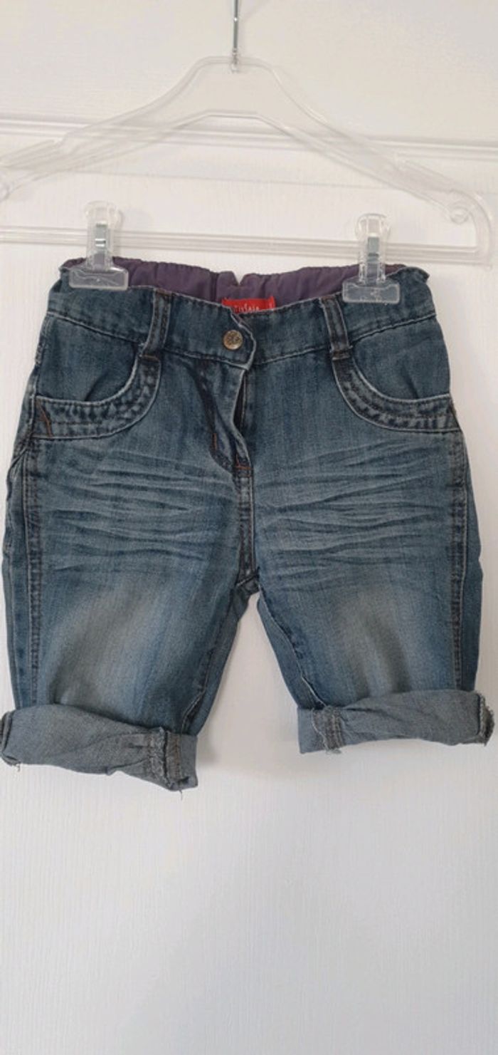 Short en jean fille 6 ans chla - photo numéro 2