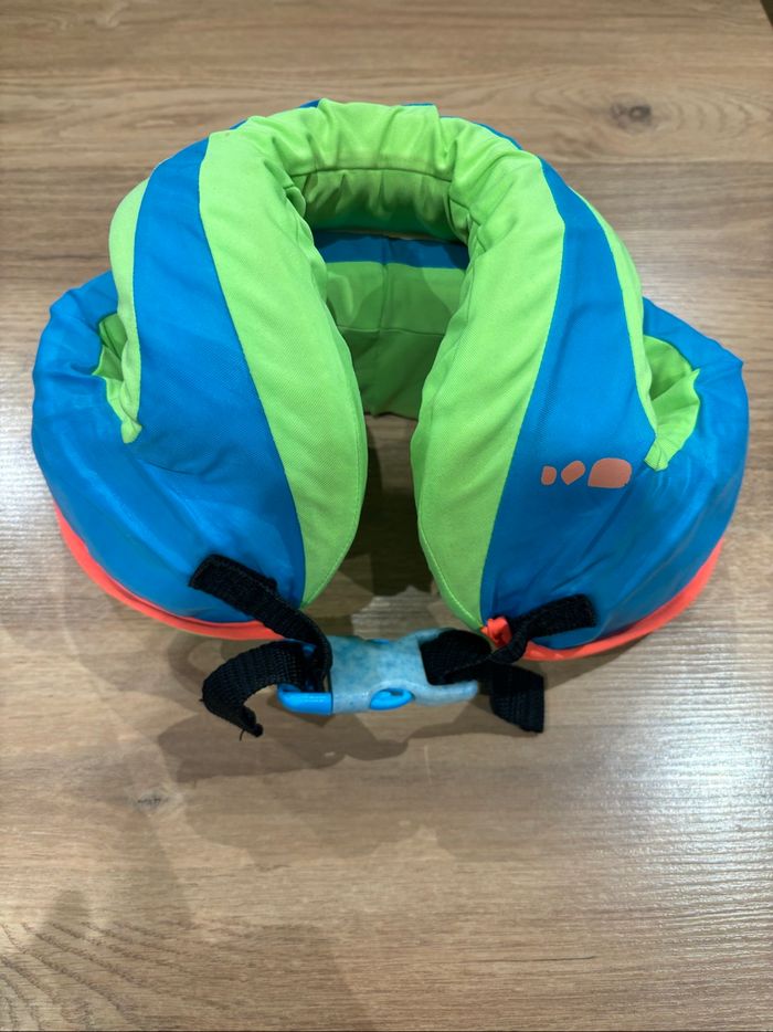 Gilet de natation swimvest+ vert bleu Decathlon - photo numéro 2