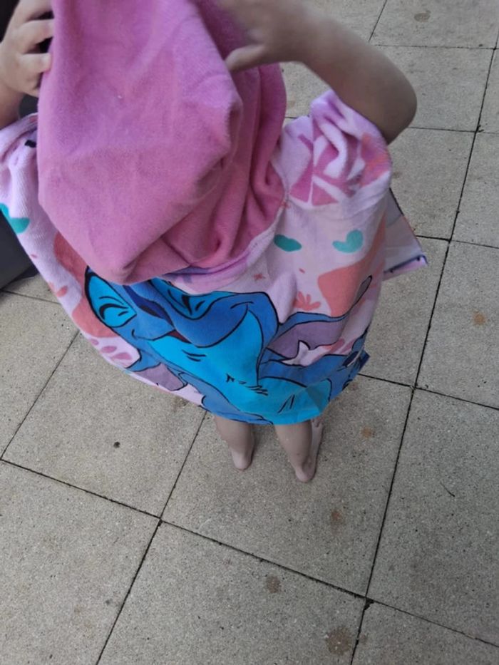 Cape de bain petite fille - photo numéro 2