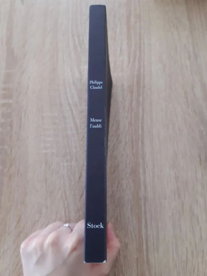 Roman broché "Meuse l'oubli" de Philippe Claudel - photo numéro 2