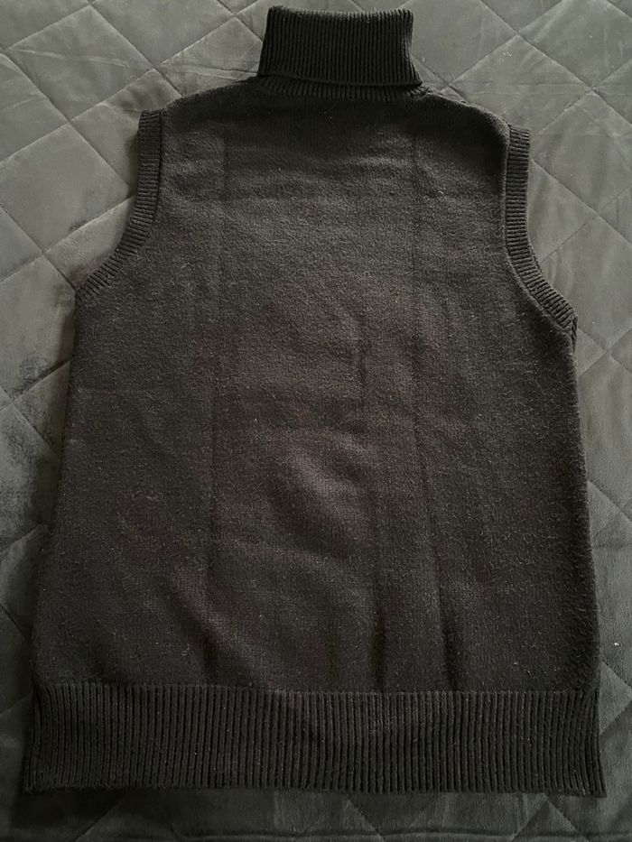 Pull noir col roulé edji taille s/m - photo numéro 2