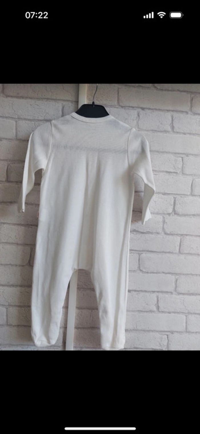 Pyjama 100% coton Catimini taille 12 mois - photo numéro 2