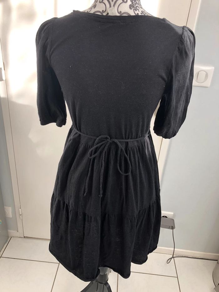 Robe grossesse noire H&M Mama XS pour 36-38 - photo numéro 5