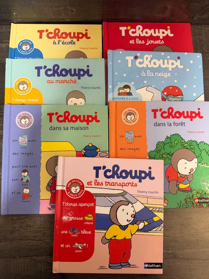 Lot livre tchoupi - photo numéro 1