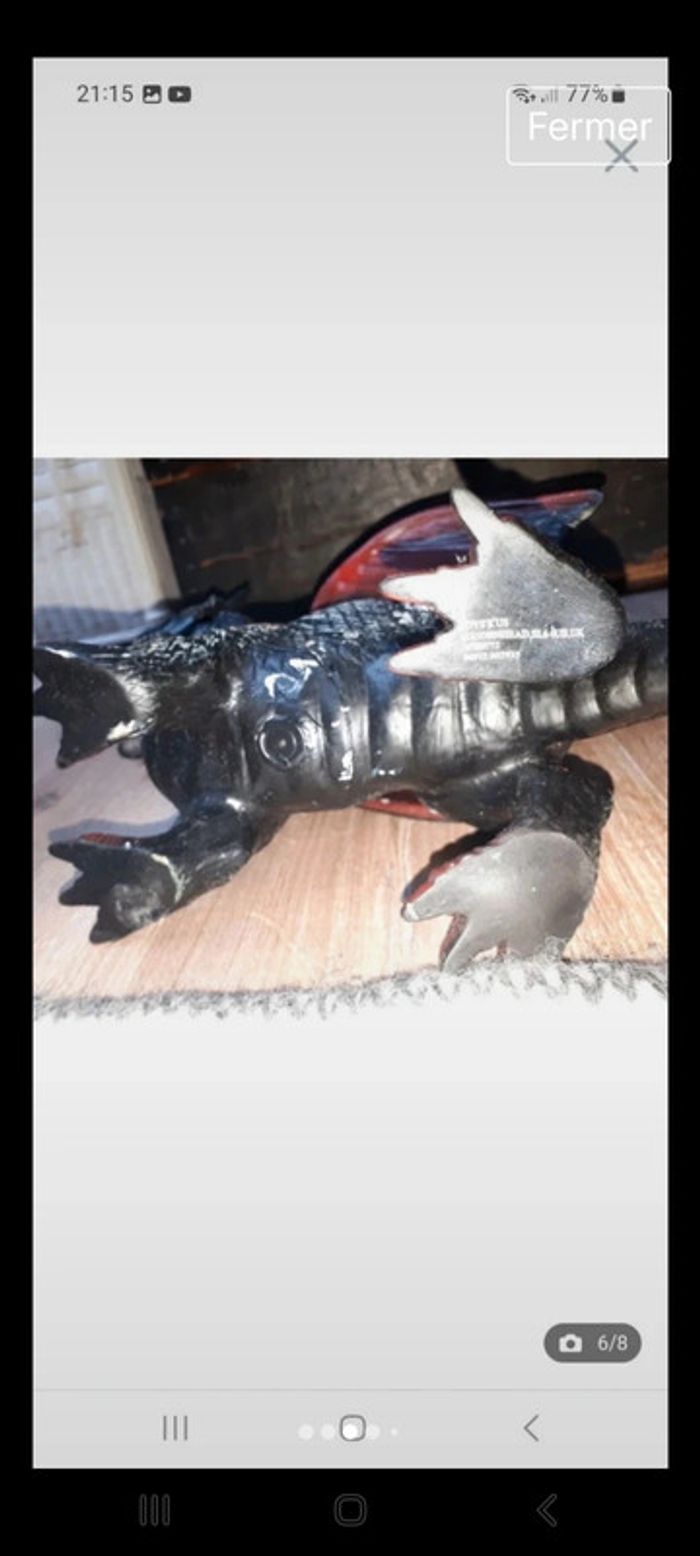 Jouet dragon à 2 têtes
Toys'r us noir et bordeaux - photo numéro 6