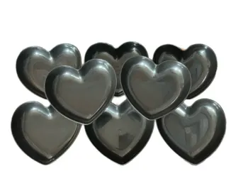 Lot coupelles coeurs