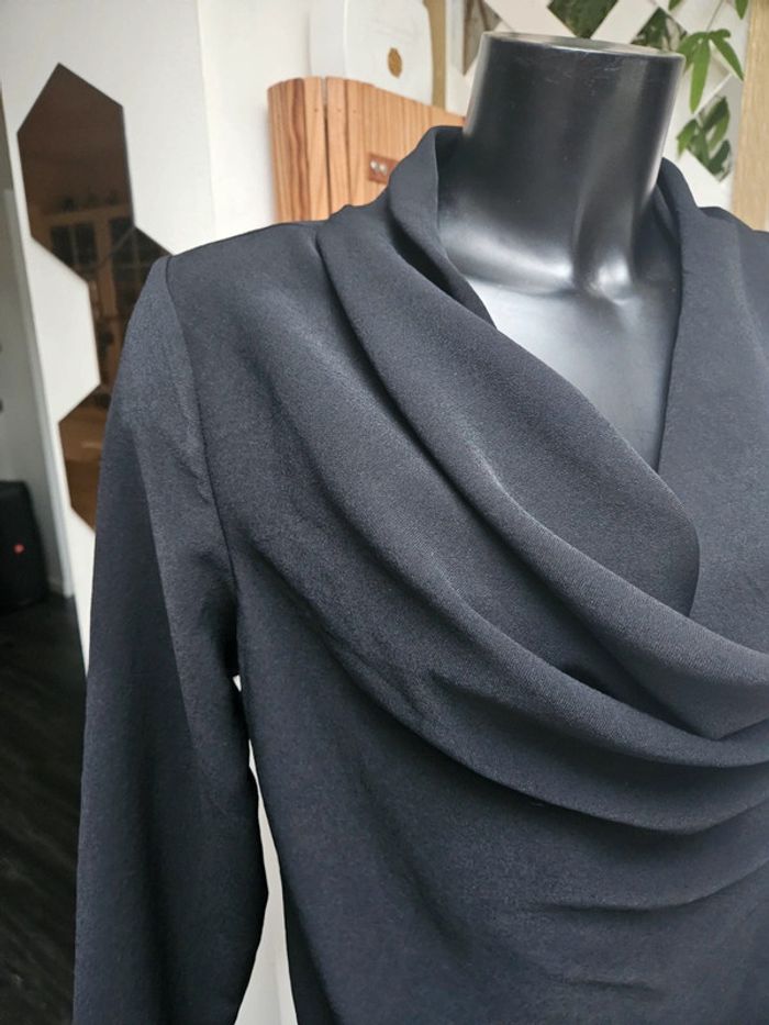 Zara blouse col tombant taille S - photo numéro 2