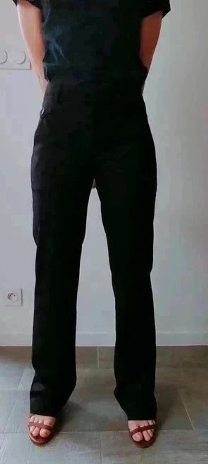 25 € Pantalon flare noir Elle taille 36 - photo numéro 2