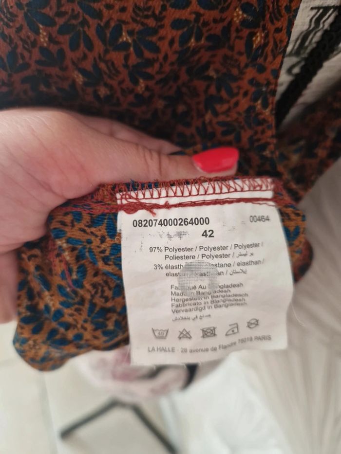 Jolie chemise sans manches taille 42 - photo numéro 7