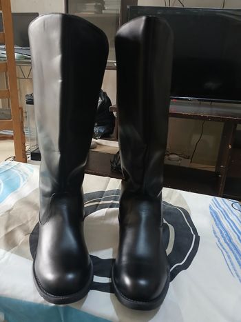 Je vends cette paire de bottes hautes unisexe 