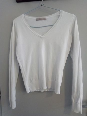 Pull blanc