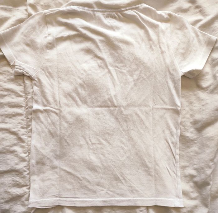 Tee-shirt fille blanc 4-5 ans / Kiabi - photo numéro 3