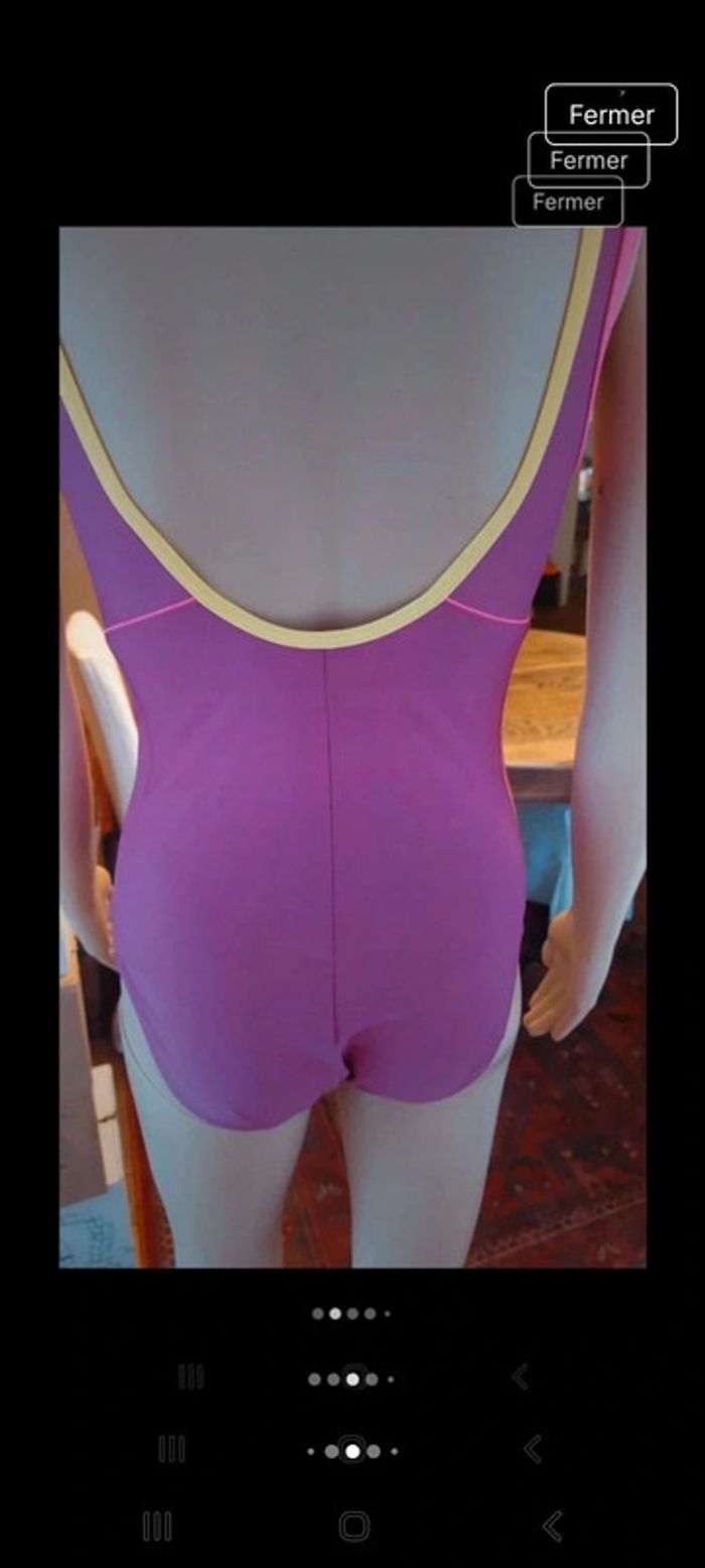 Maillot de bain Slazenger taille 12 fr 40 fuchsia - photo numéro 6