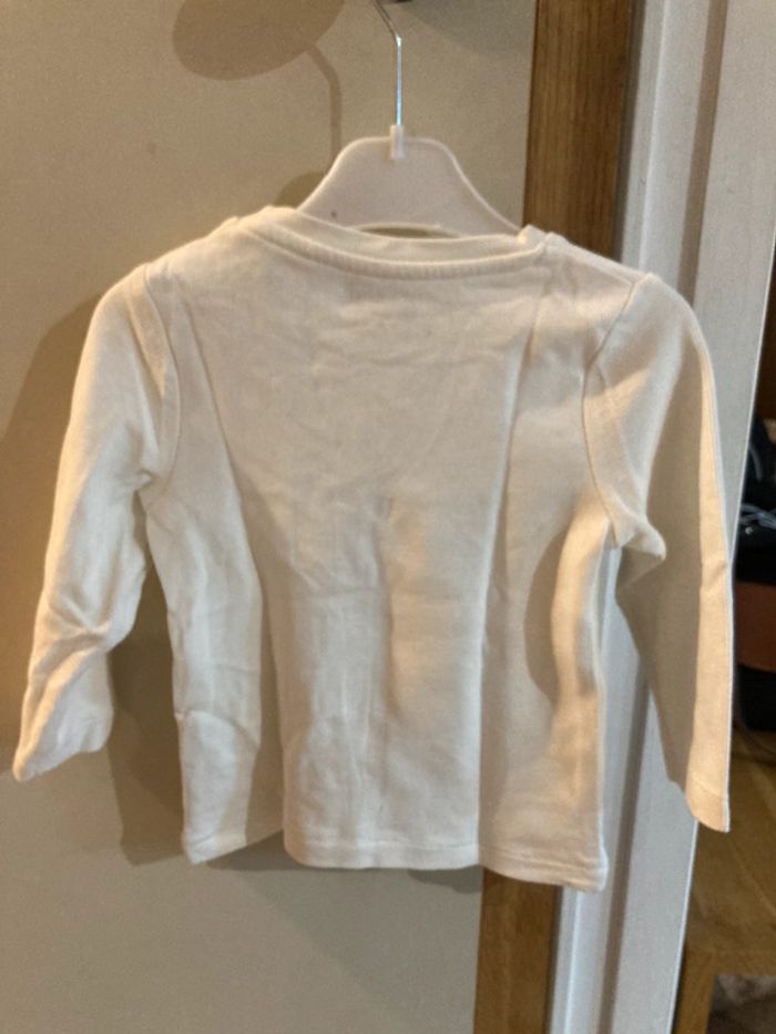 Tee shirt manches longues orchestra taille 18 mois - photo numéro 2