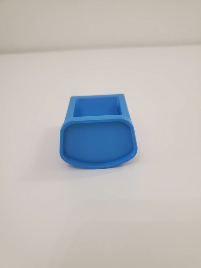 Playmobil Meuble chambre,  Un lit enfant bleu decoré d'étoiles et Lune très bon état - photo numéro 3