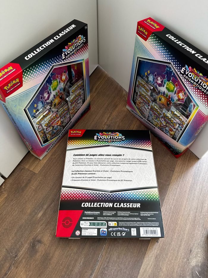 Classeur Pokémon EV8.5 - Évolutions Prismatiques - photo numéro 3