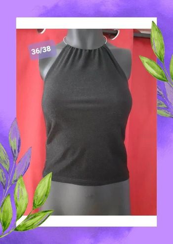 haut à paillettes taille 36