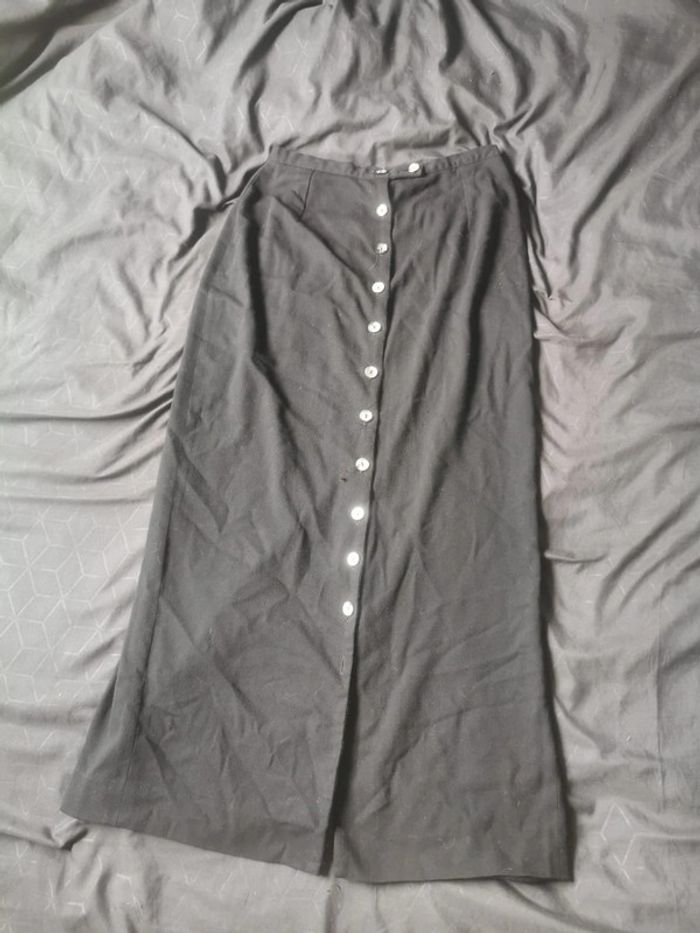 Jupe longue noire Promod