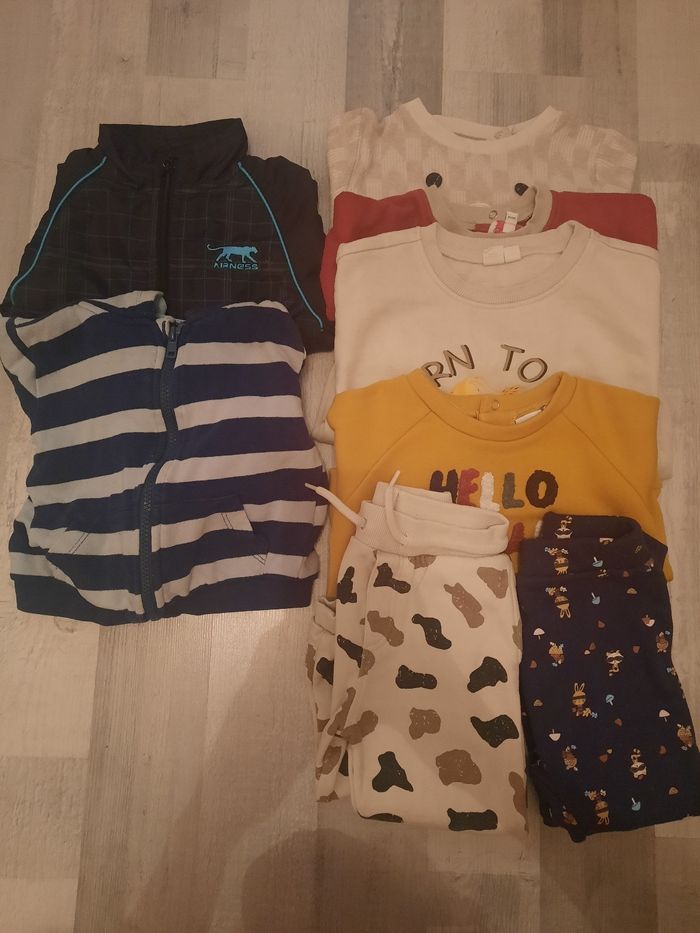 Lot vêtements bébé garçon