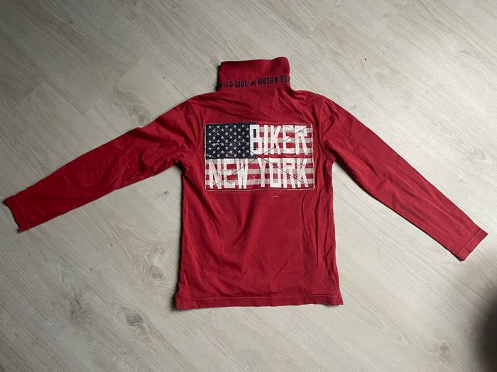 Très beau polo rouge garçon 8 ans La Redoute - photo numéro 3