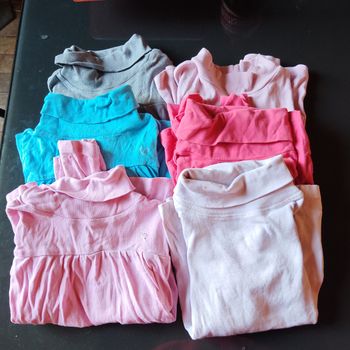 T-shirts col roulés 5/6 ans
