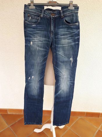 40 € Jean coupe droite bleu Faith Connexion