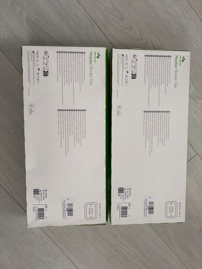 2 Boîtes de pansements mepilex border neuf. - photo numéro 2