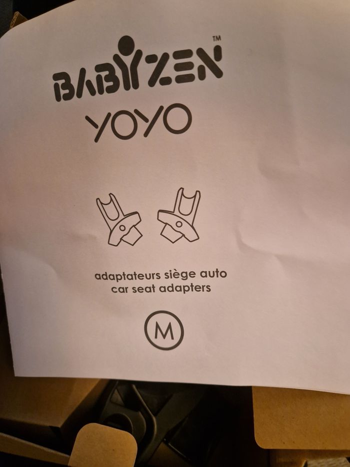 Maxi cosi yoyo avec  2 adaptateurs - photo numéro 4